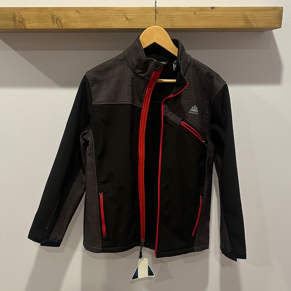 Snozu Black and Red Ski Jacket